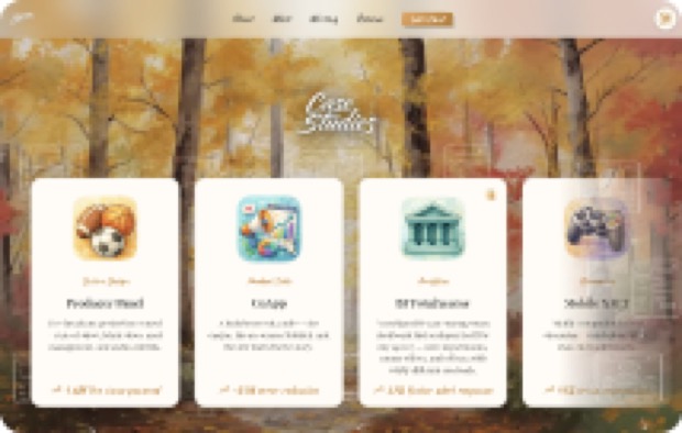 The Case Studies page