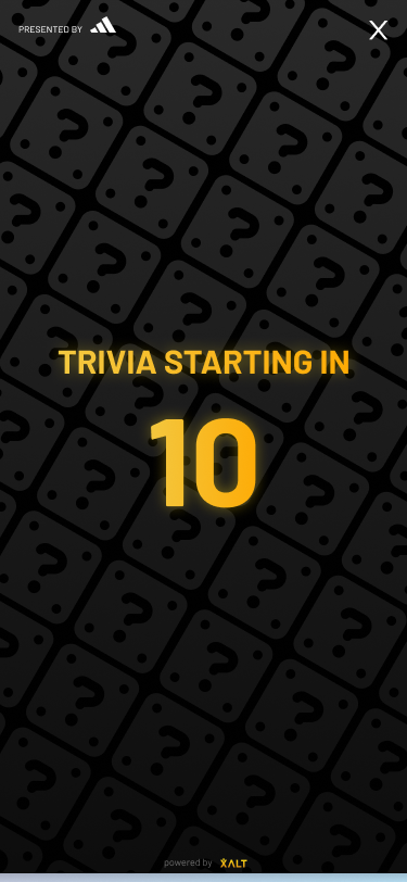 Trivia starting soon