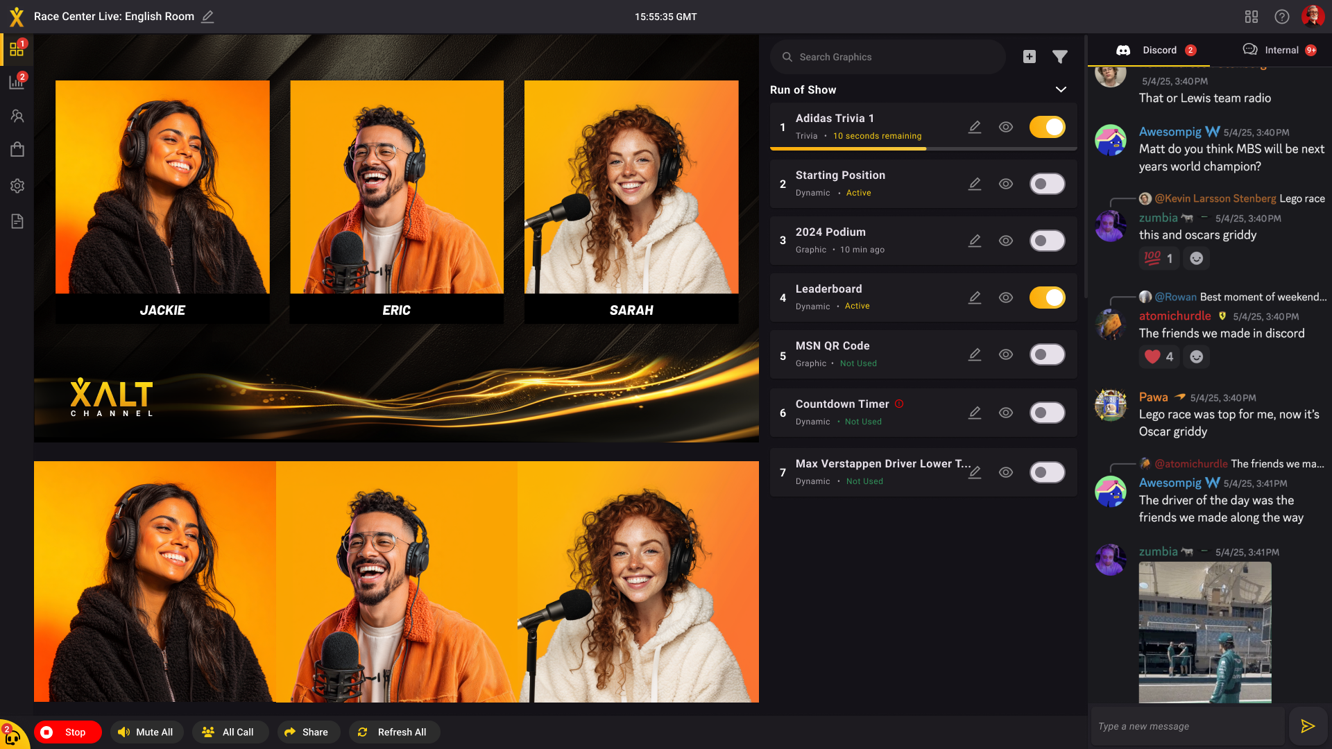Personalization settings