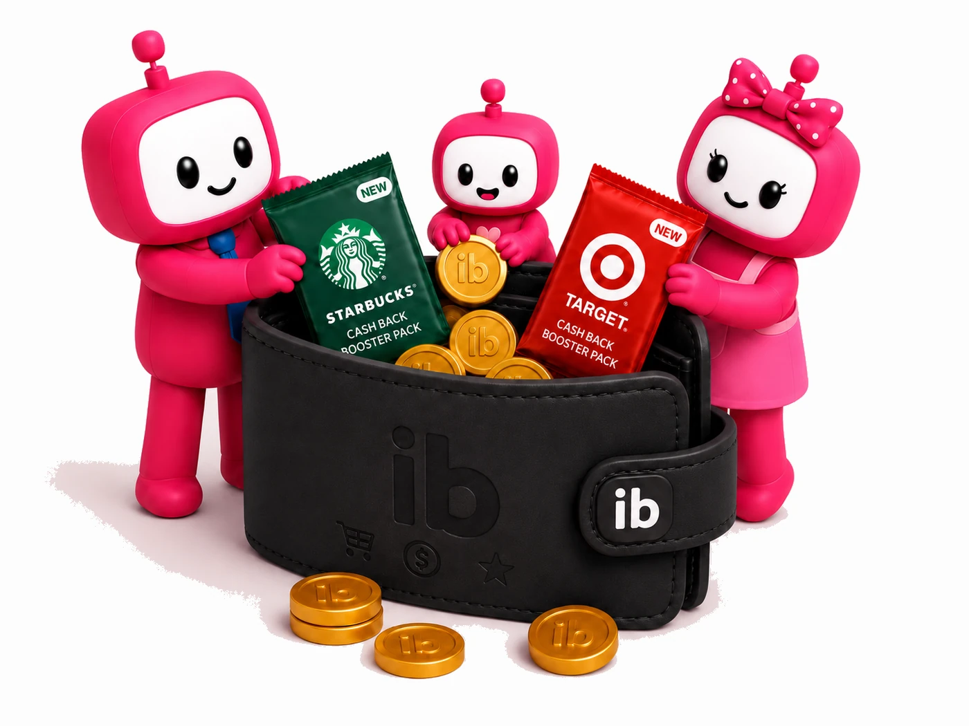 The Botta Bot family filling one shared ib Family Wallet