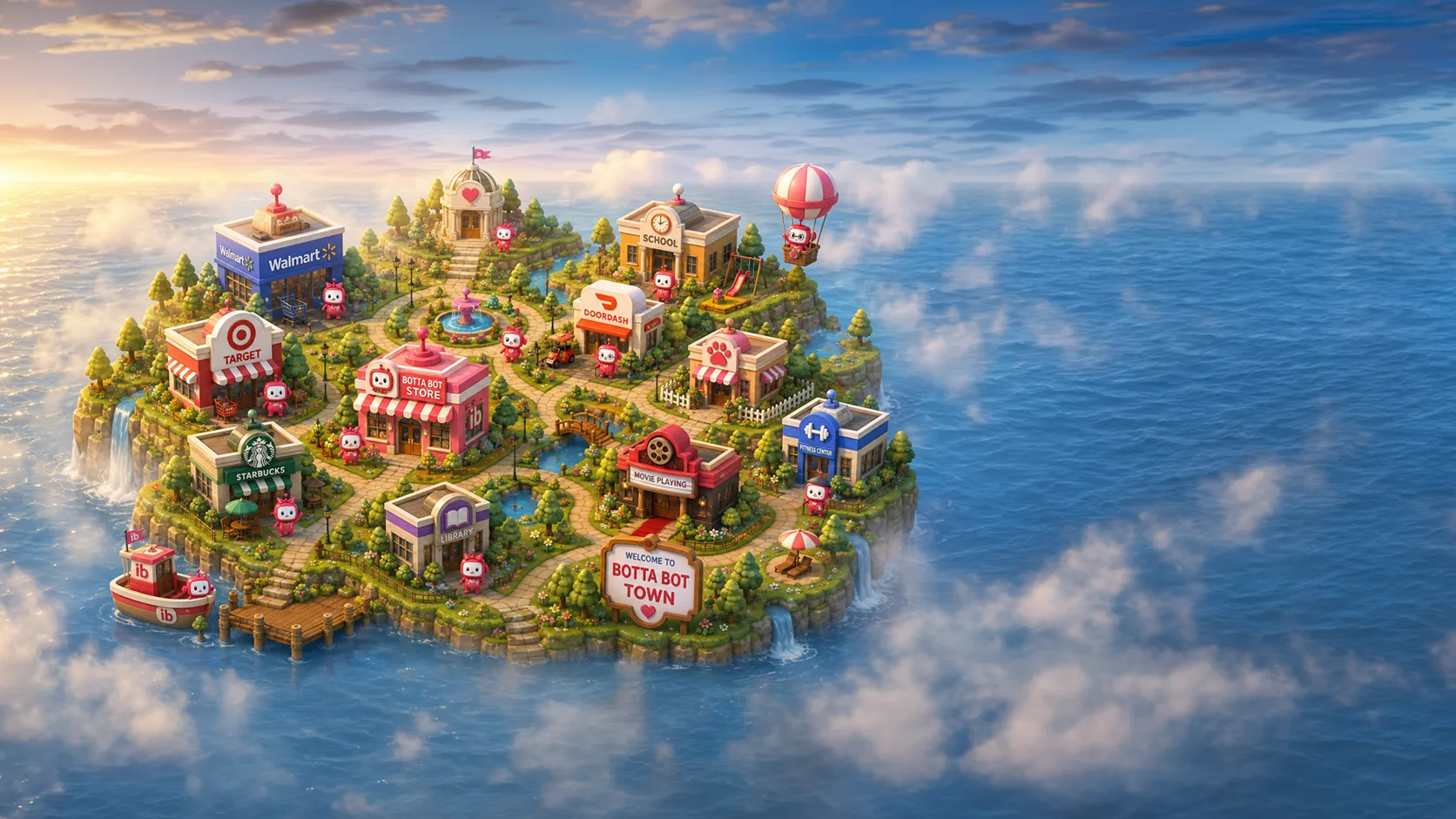 Parent Island map