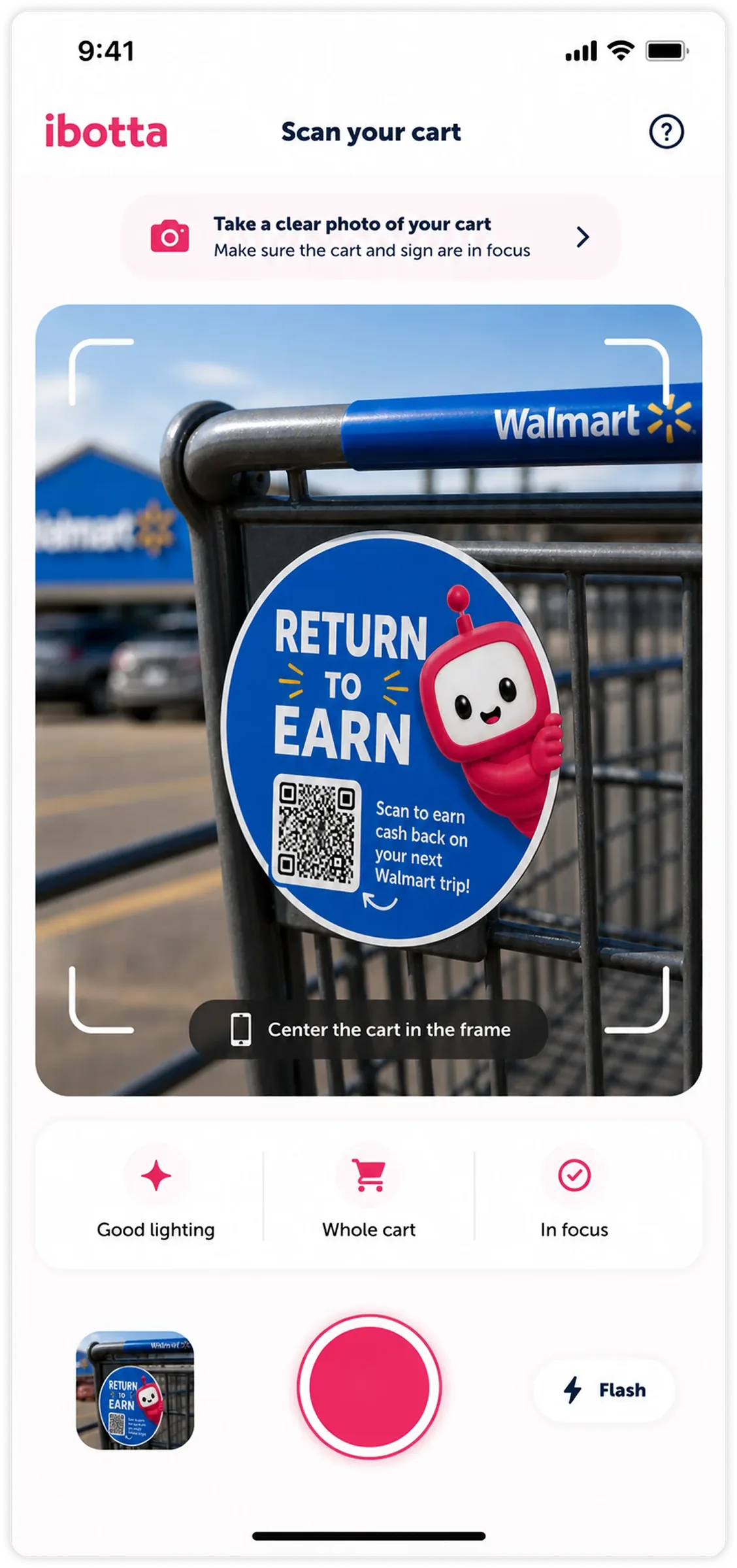 Scan to earn